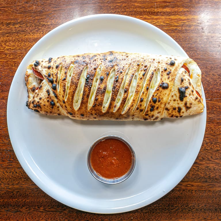 Savor Our Authentic Stromboli