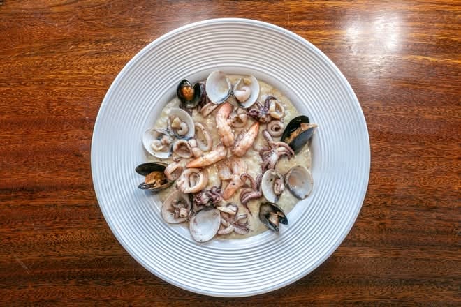Risotto Al Frutti Di Mare.