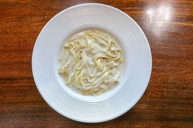 Full Tray Fettuccine Alfredo.